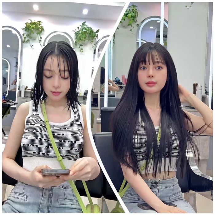 Salon Văn SaiGon - Bộ sưu tập hình ảnh khách hàng trước và sau khi nối tóc