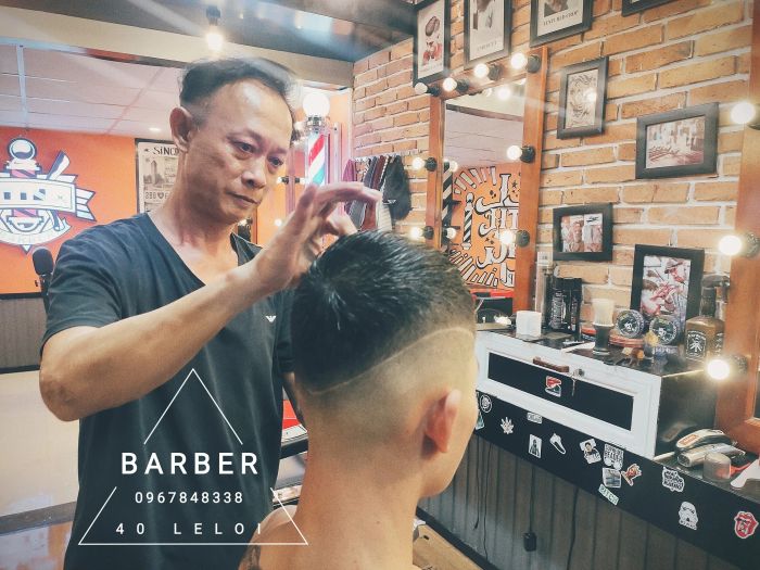 Những tác phẩm tạo kiểu ấn tượng tại Tín Barber Shop