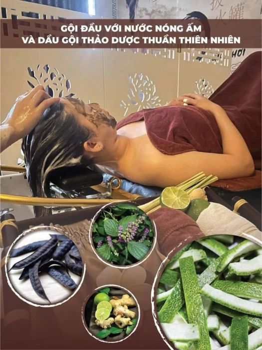 Không gian ấm cúng tại Duyên Spa - Gội Đầu Thảo Mộc
