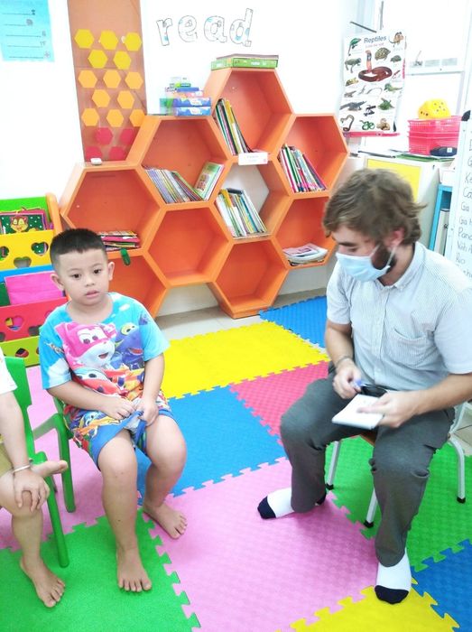 Không gian xanh mát tại Ngôi Nhà Ong
