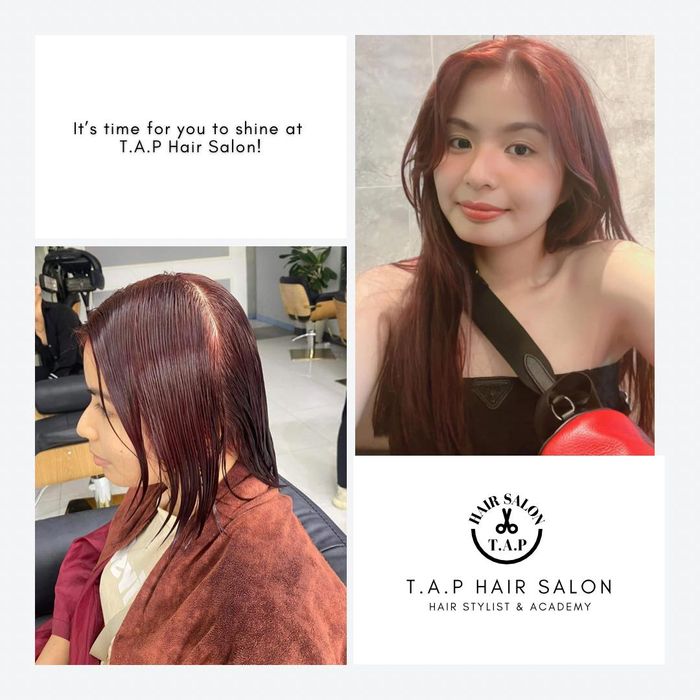 T.A.P Hair Salon - Hình ảnh thực tế về thành phẩm nối tóc tự nhiên