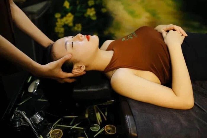 Hình ảnh trải nghiệm dịch vụ thư giãn tại CaThy Hair