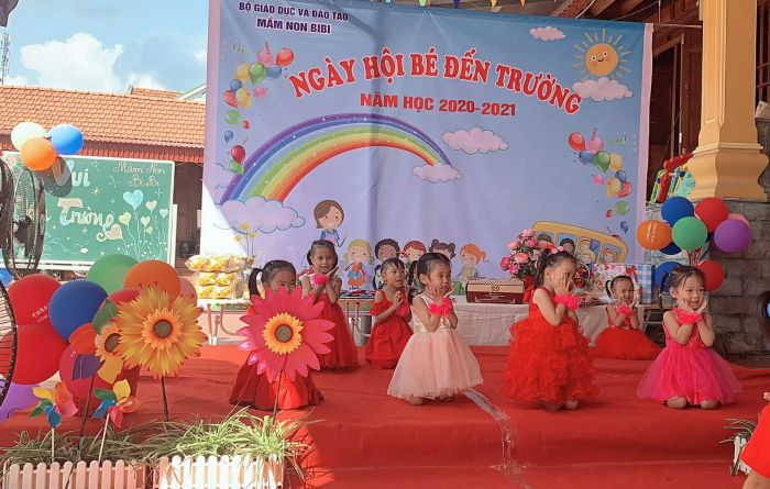 Không gian học tập sáng tạo tại Mầm non BiBi