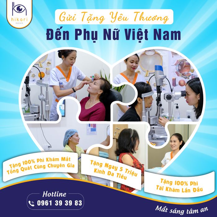 Hình ảnh thực tế Trung Tâm Mắt Sài Gòn Hikari