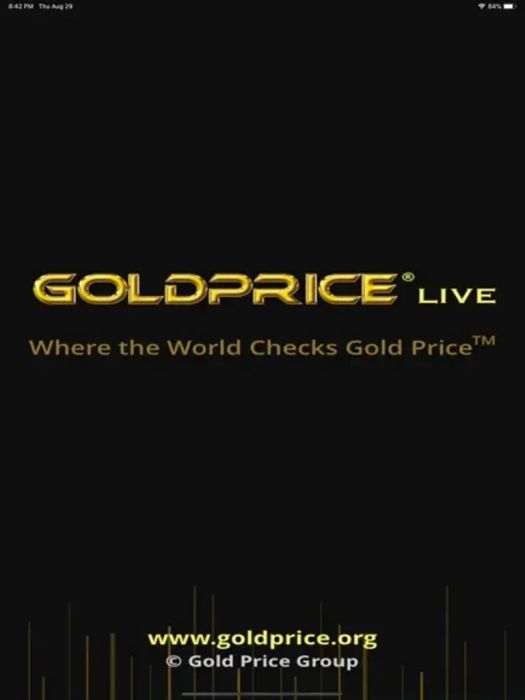 Màn hình phân tích chi tiết giá vàng trên Gold Price Live