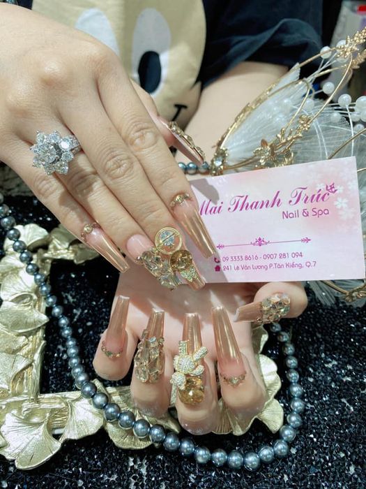 Không gian sang trọng tại Mai Thanh Trúc Nail Spa