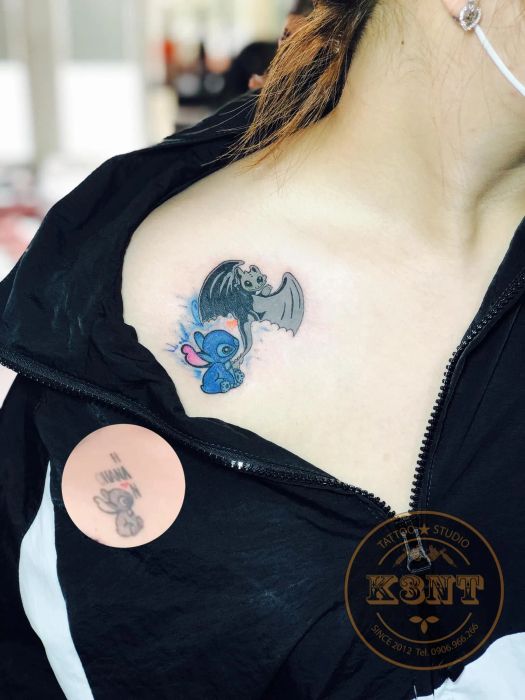Tác phẩm nghệ thuật đặc sắc tại K3NT Tattoo