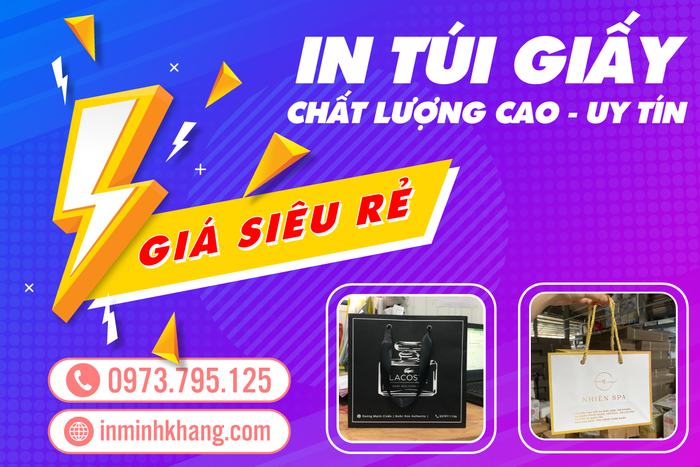Hình ảnh sản phẩm túi giấy Xưởng In Minh Khang