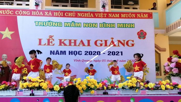 Hình ảnh sinh động về Trường Mầm non Bình Minh