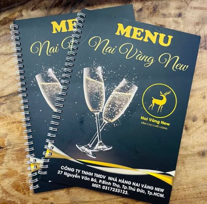 Bộ sưu tập menu đa phong cách từ In Siêu Việt