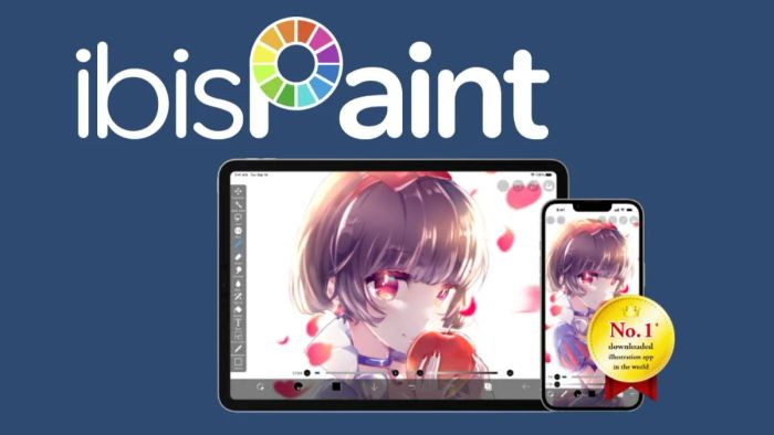 Giao diện sáng tạo với ibis Paint X