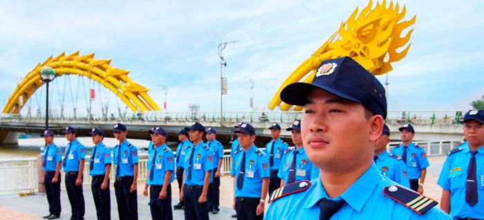Hình ảnh hệ thống giám sát an ninh hiện đại của Thắng Lợi