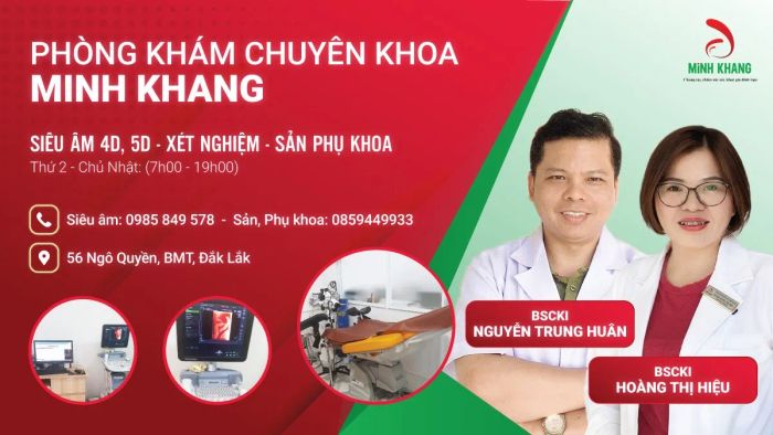 Không gian khám chữa bệnh hiện đại tại Phòng Khám Minh Khang