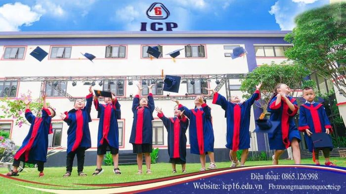 Hình ảnh 1: Không gian học tập Montessori tại Trường ICP