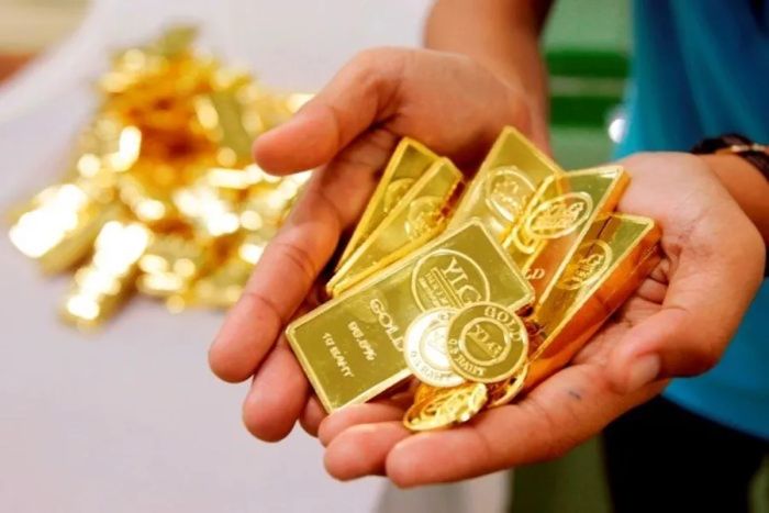 Màn hình phân tích kỹ thuật trên App Đầu Tư Vàng