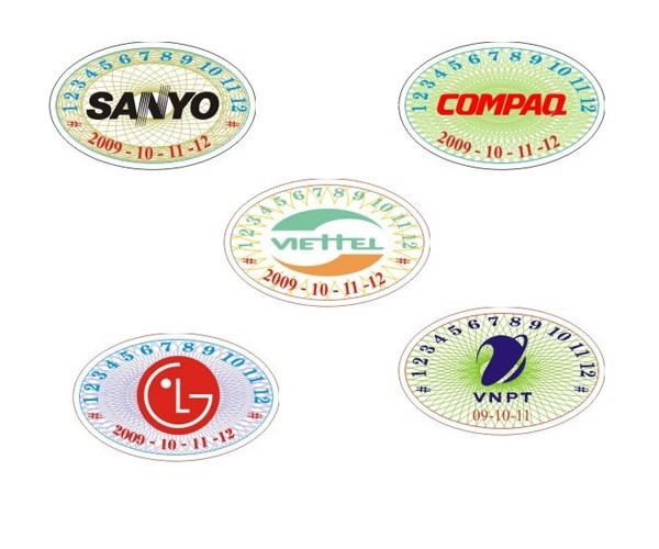 Hình ảnh minh họa sản phẩm tem vỡ tại In Ngọc Hương