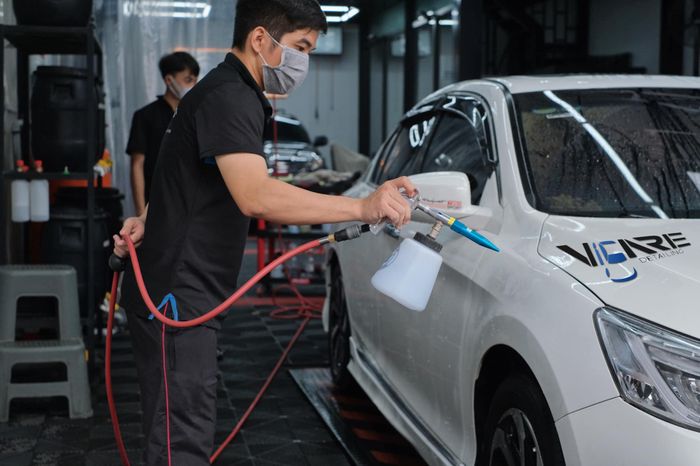 Quy trình chăm sóc xe tiêu chuẩn tại Vicare Detailing