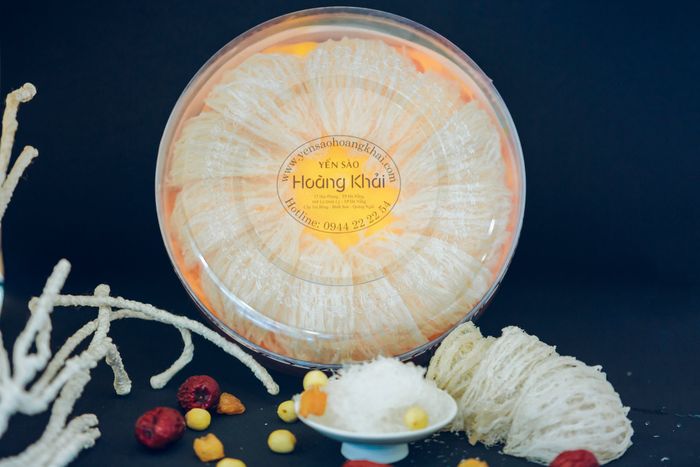 Hình ảnh sản phẩm đặc trưng tại Yến Sào Hoàng Khải