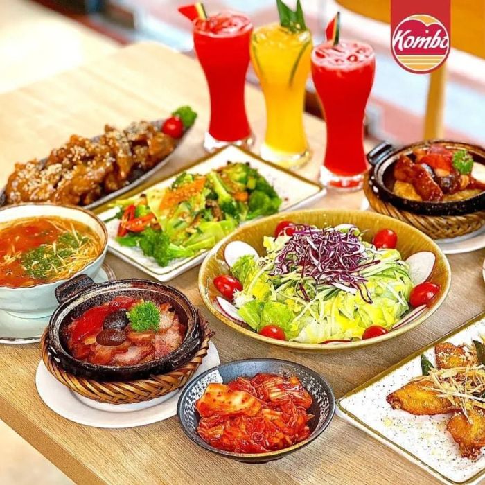 Các món cơm niêu Singapore đặc sắc tại KOMBO