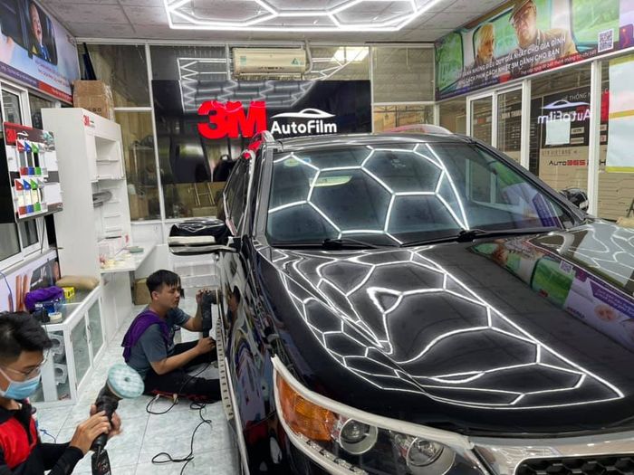 Quy trình phủ Ceramic chuyên nghiệp tại SaiGon Car