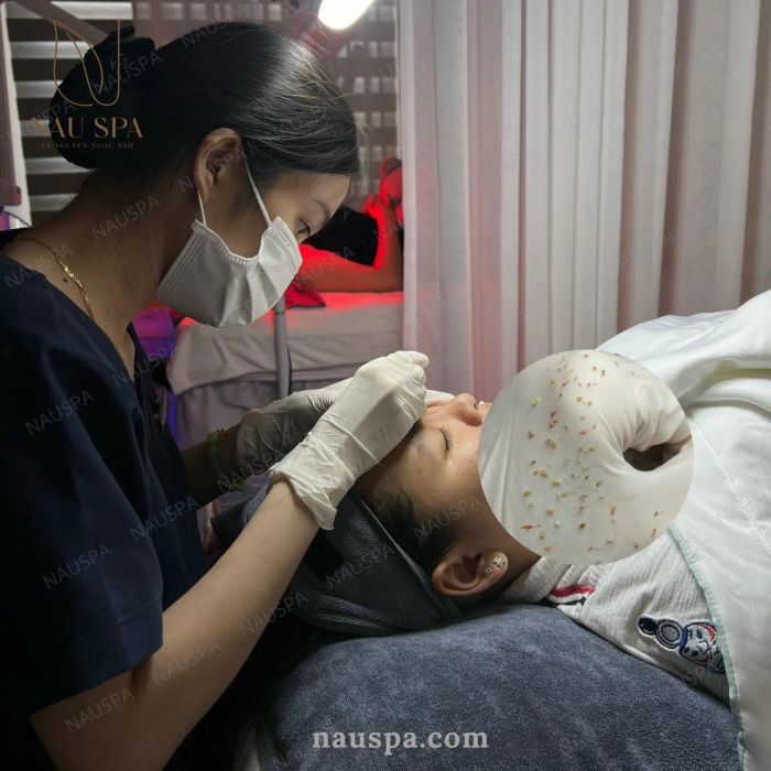 Quy trình trị liệu chuẩn y khoa tại Nâu Spa