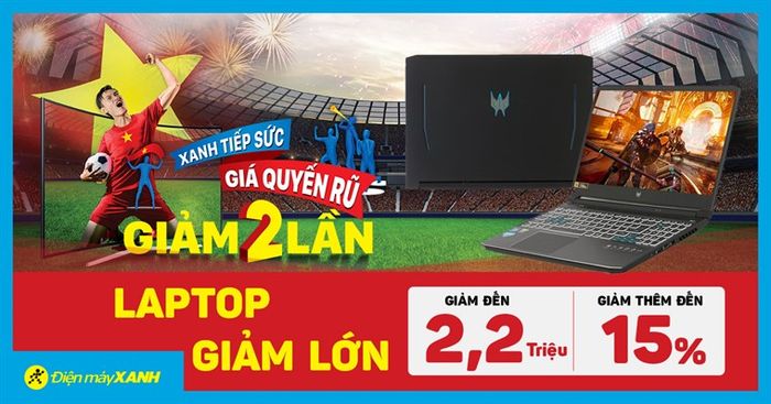 Không gian trưng bày sản phẩm tại Điện Máy Xanh