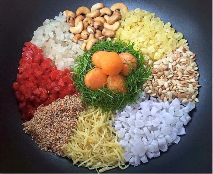 Hình ảnh bánh trung thu nghệ thuật tại Nari's Bakery