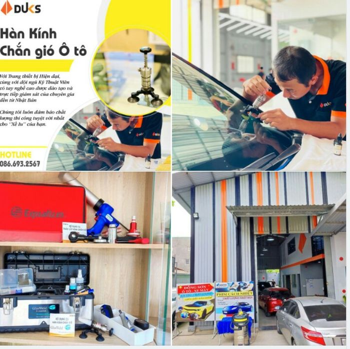 DUKS Việt Nam - Trải nghiệm chăm sóc xe ô tô chuẩn Nhật qua hình ảnh ấn tượng
