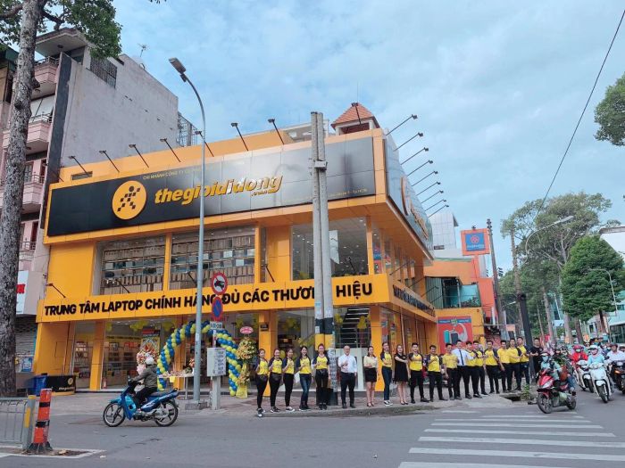 Không gian trải nghiệm sản phẩm Apple chính hãng tại Thế Giới Di Động