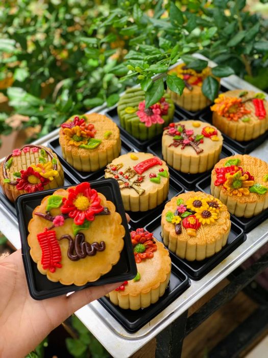 Hình ảnh bánh trung thu sáng tạo tại Bin Tây's Kitchen
