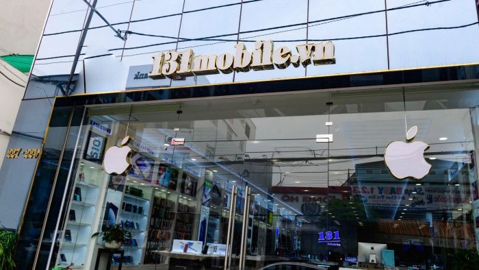 Không gian trưng bày hiện đại tại 131 Mobile