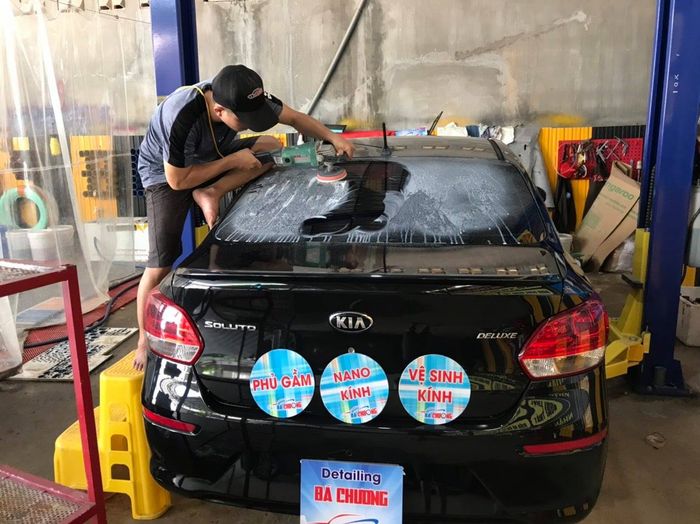 Không gian làm việc chuyên nghiệp tại Bá Chương Detailing