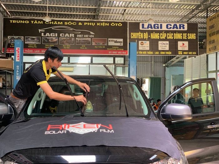 Khu trưng bày phụ kiện cao cấp tại Lagicar Auto