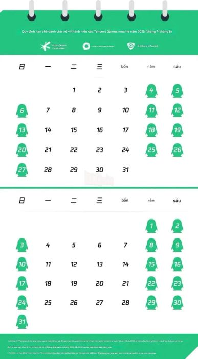 Tencent và NetEase chính thức áp dụng chính sách hạn chế giờ chơi game cho mùa hè 2025
