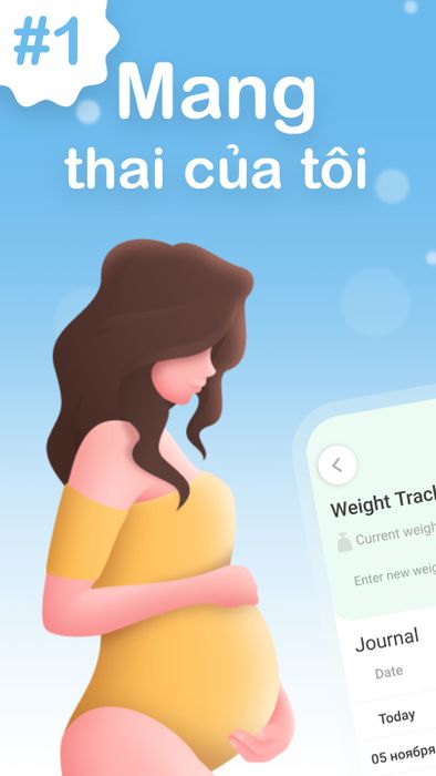 Hình ảnh minh họa ứng dụng Bà Bầu phiên bản 1