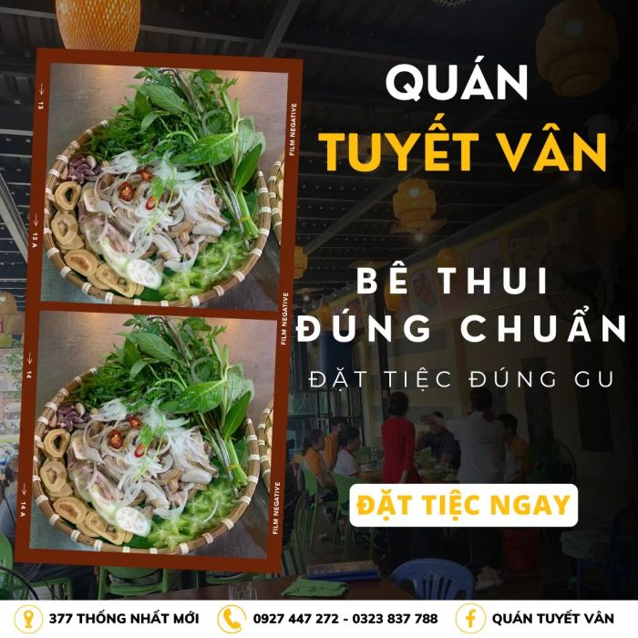 Món bê thui đặc sản tại Quán Tuyết Vân