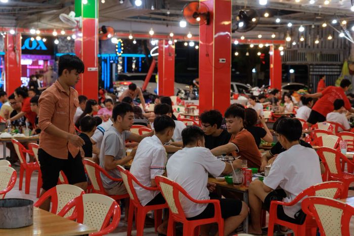 Hình ảnh món lẩu cá đuối đặc biệt tại Út Mười