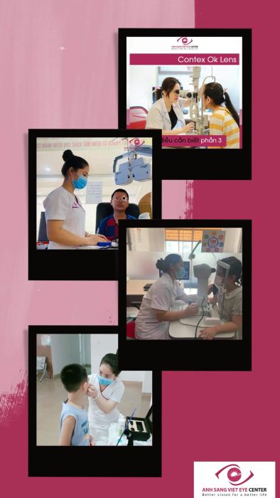 Hình ảnh đội ngũ y bác sĩ chuyên môn cao tại Phòng Khám Mắt Ánh Sáng Việt
