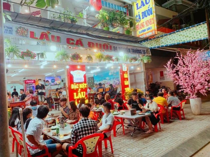 Không gian ấm cúng tại Hoàng Minh 2