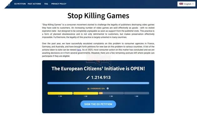 Stop Killing Games kêu gọi các nhà phát triển và phát hành game minh bạch hơn trong hoạt động