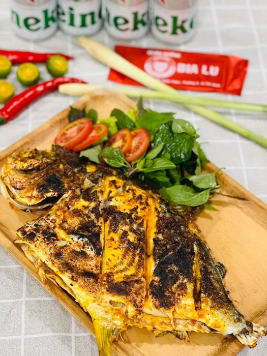 Không gian ấm cúng tại Quán Nướng Bia Lu
