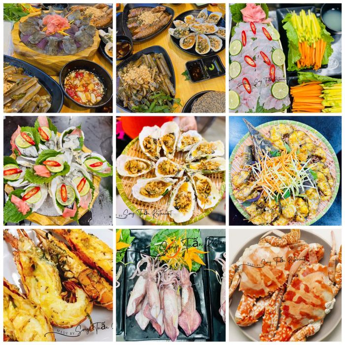 Song Tuấn Restaurant ảnh 2 - Khoảnh khắc lưu giữ những món hải sản tươi ngon được trình bày tinh tế