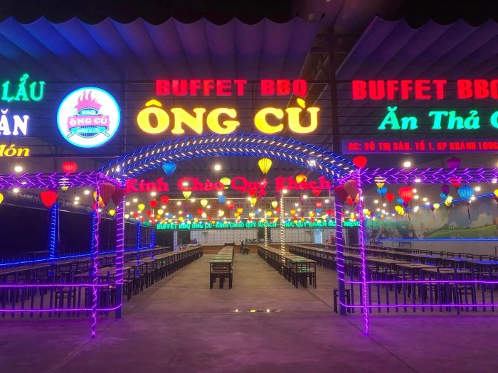 Buffet BBQ ÔNG CÙ - Không gian ẩm thực đẳng cấp