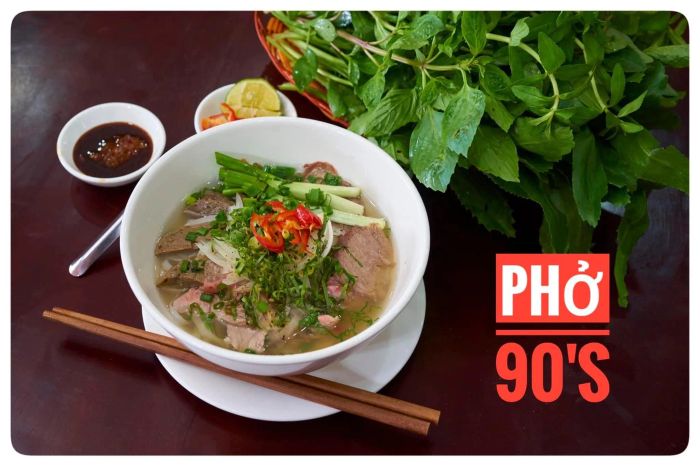 Phở 90's - Tinh hoa phở bò lõi đất Cần Thơ