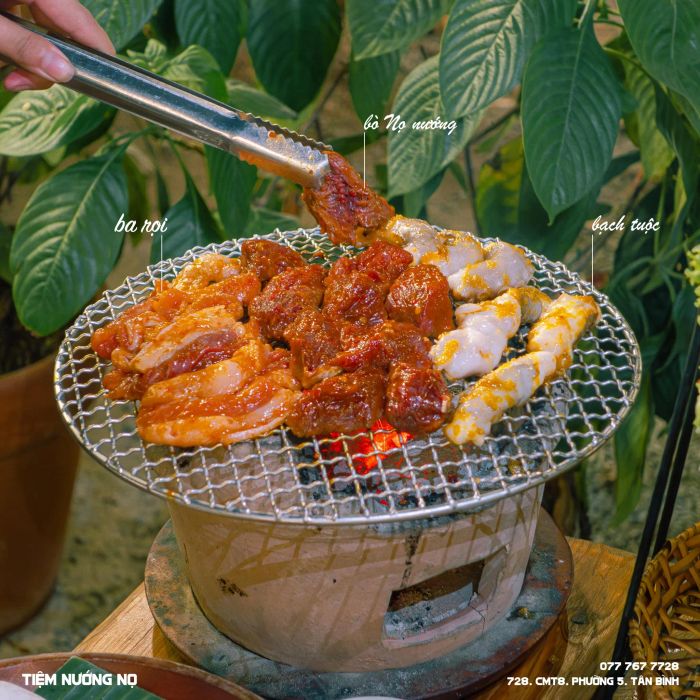Những món nướng hấp dẫn tại Tiệm Nướng Nọ