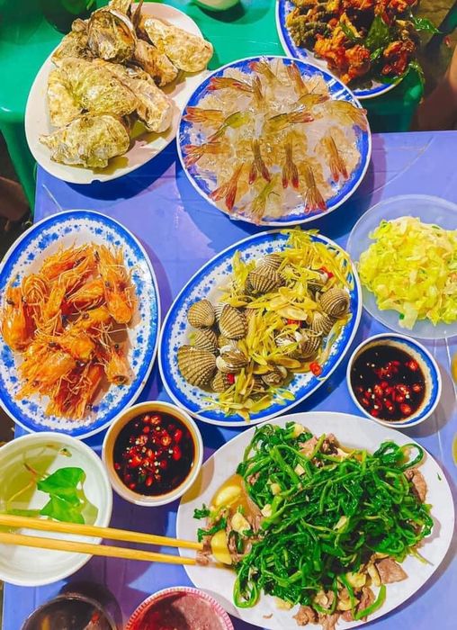 Những món hải sản đẹp mắt tại Biển Chiều