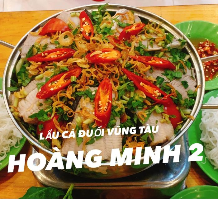Món lẩu cá đuối đặc trưng tại Hoàng Minh 2