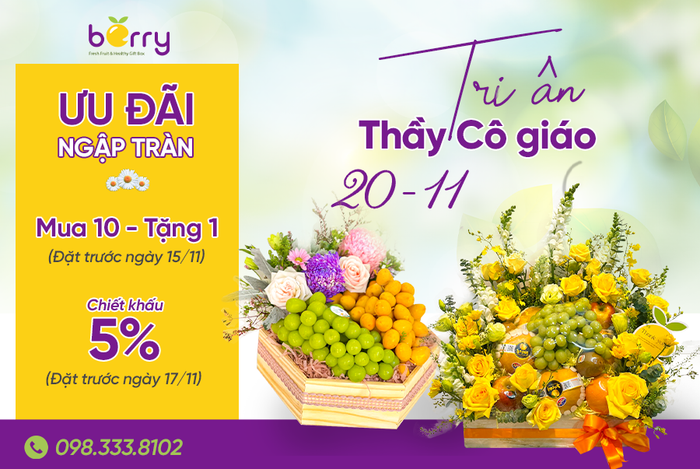 Không gian trái cây tươi ngon tại Berry Fruit - Ảnh 1