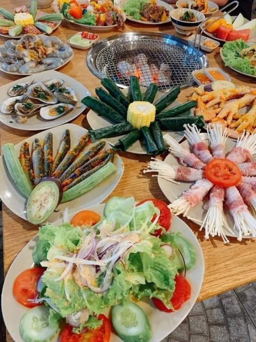 Buffet BBQ HỘI NGHĨA - Không gian ấm cúng cho bữa tiệc nướng