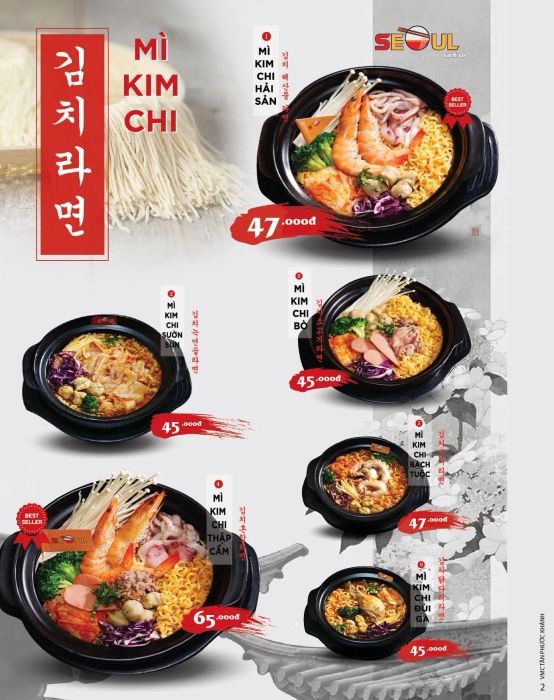 Mì Cay Seoul Tân Phước Khánh - Không gian ẩm thực Hàn Quốc